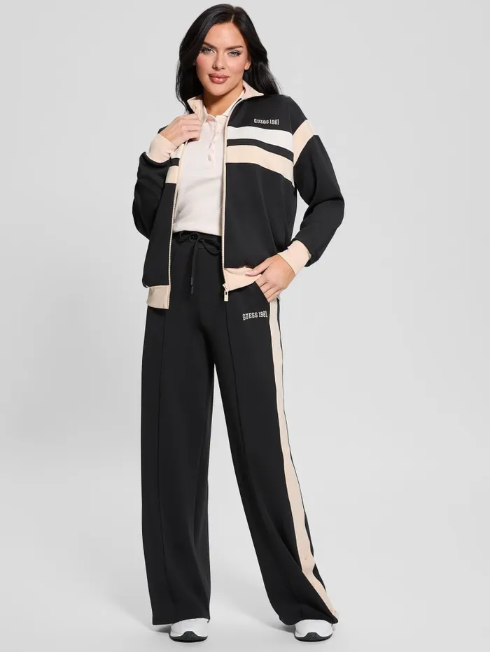 GUESS Jackets and Coats Eco Suzanne FullZip Sweatshirt Pink 8211 Women