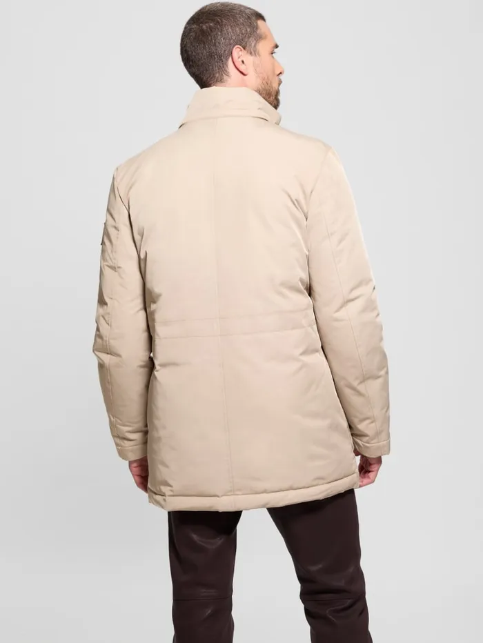 GUESS Jackets and Coats Eco Technical Parka Black 8211 Men