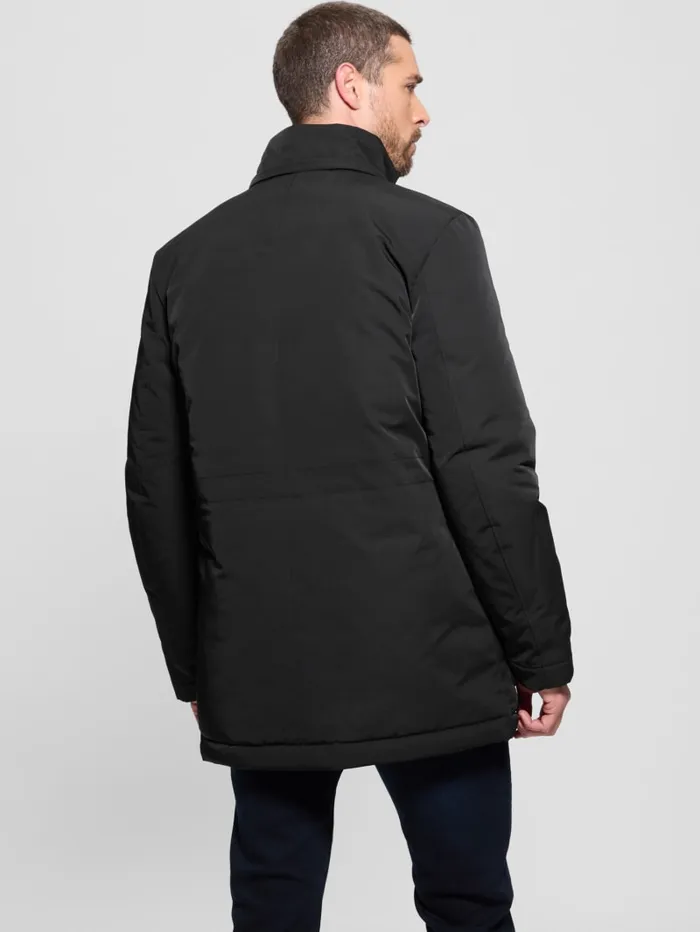 GUESS Jackets and Coats Eco Technical Parka Black 8211 Men