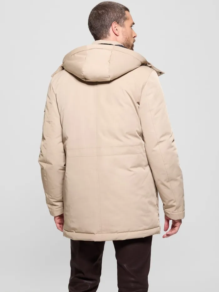 GUESS Jackets and Coats Eco Technical Parka Black 8211 Men