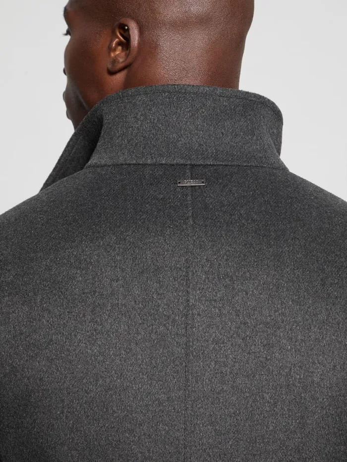 GUESS Jackets and Coats Eco WoolBlend Urban Coat Gray 8211 Men