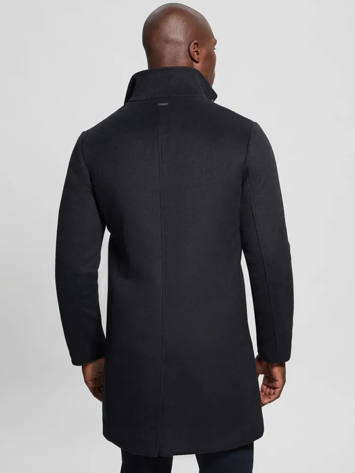 GUESS Jackets and Coats Eco WoolBlend Urban Coat Gray 8211 Men