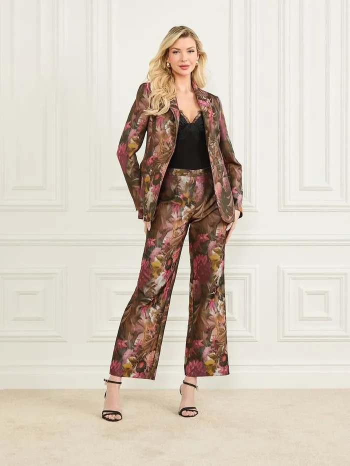 GUESS Jackets and Coats Kate Printed Blazer Colors 8211 Women