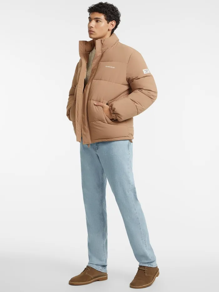 GUESS Jackets and Coats Regular Puffer Jacket White 8211 Men