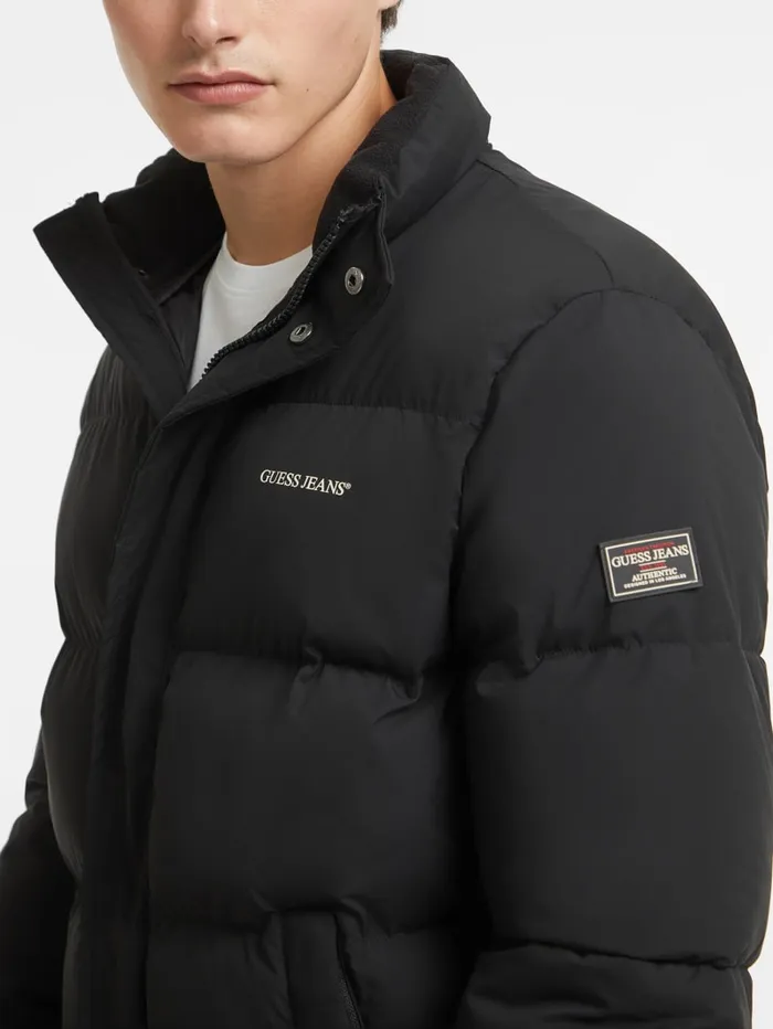 GUESS Jackets and Coats Regular Puffer Jacket White 8211 Men