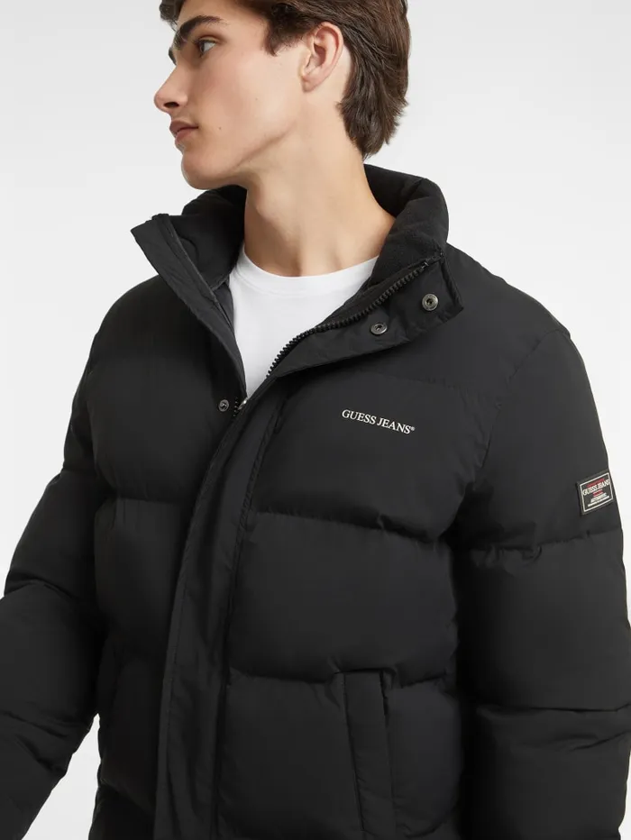 GUESS Jackets and Coats Regular Puffer Jacket White 8211 Men