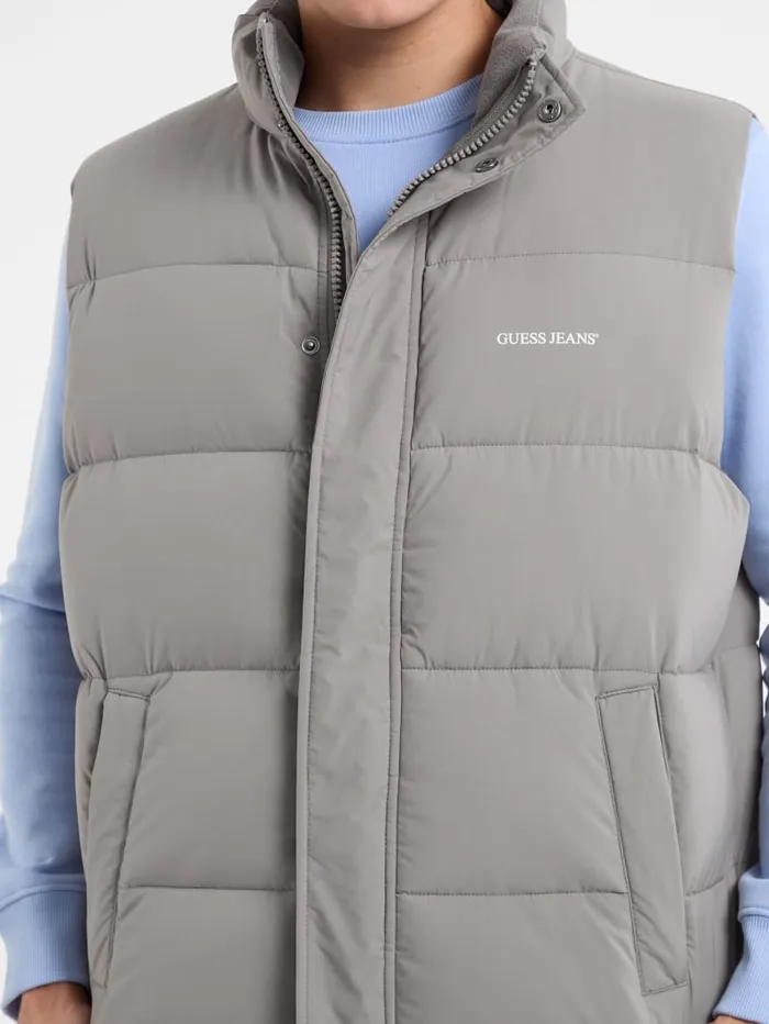 GUESS Jackets and Coats Regular Puffer Vest Brown 8211 Men