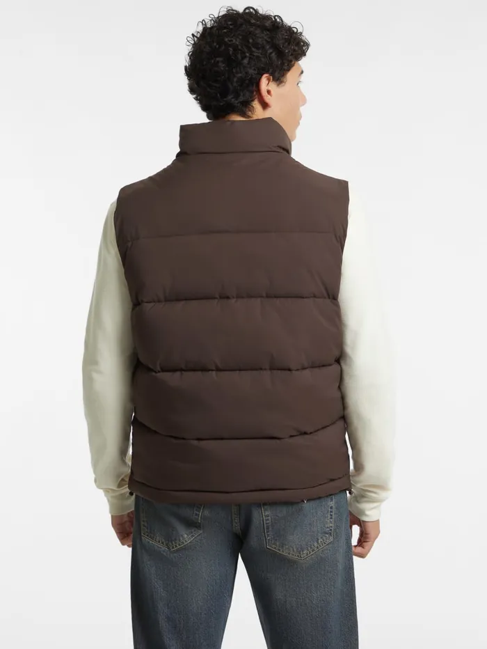 GUESS Jackets and Coats Regular Puffer Vest Brown 8211 Men