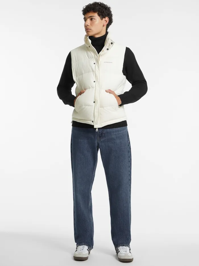 GUESS Jackets and Coats Regular Puffer Vest Brown 8211 Men