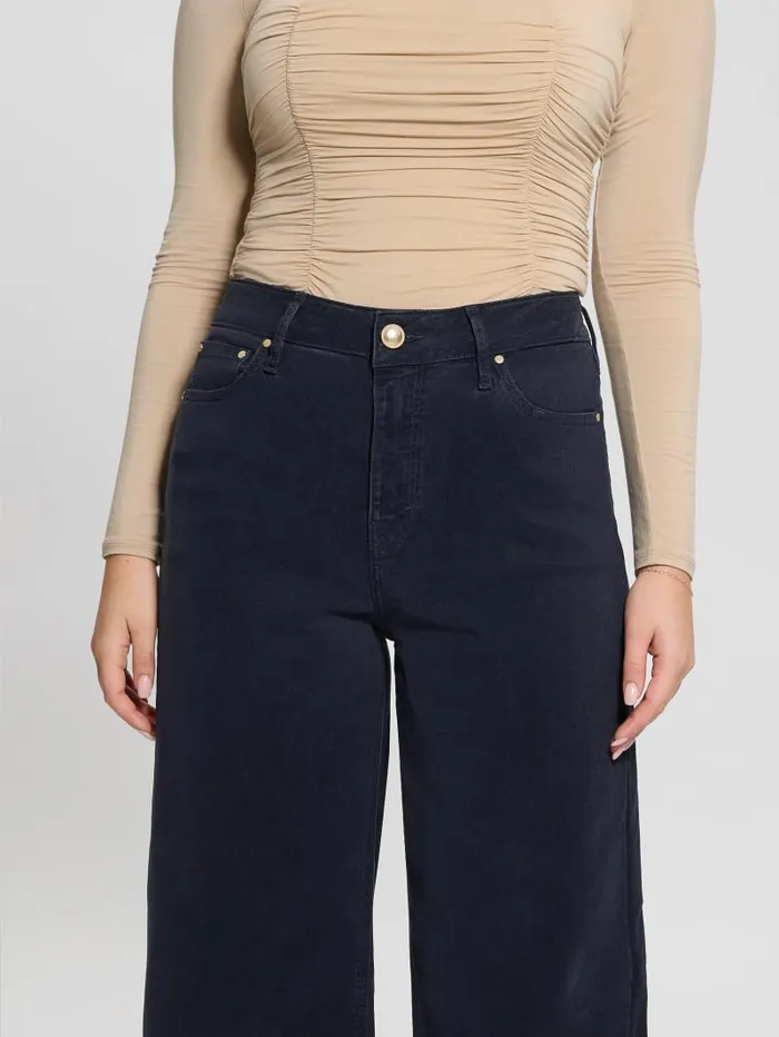 GUESS Jeans and Denim Eco Bellflower Pants Beige 8211 Women