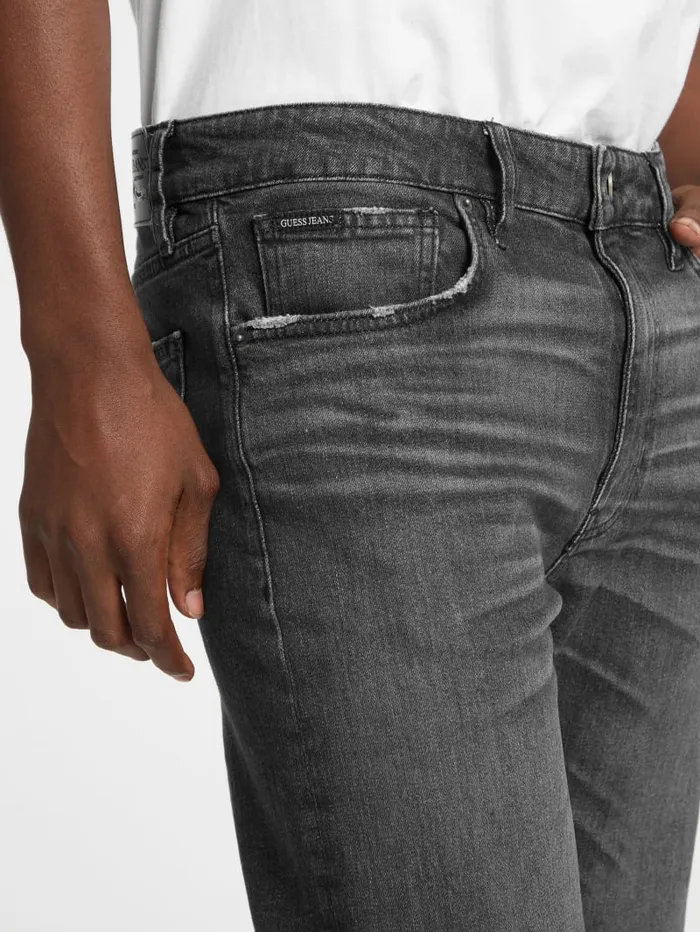 GUESS Jeans and Denim Eco G16 Straight Jeans Black 8211 Men