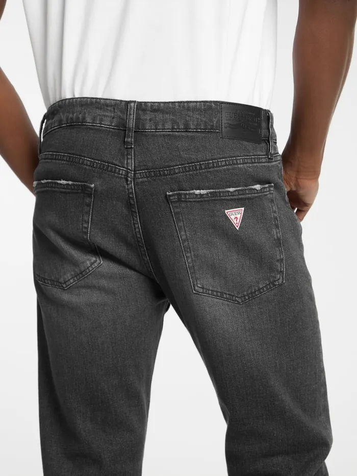 GUESS Jeans and Denim Eco G16 Straight Jeans Black 8211 Men