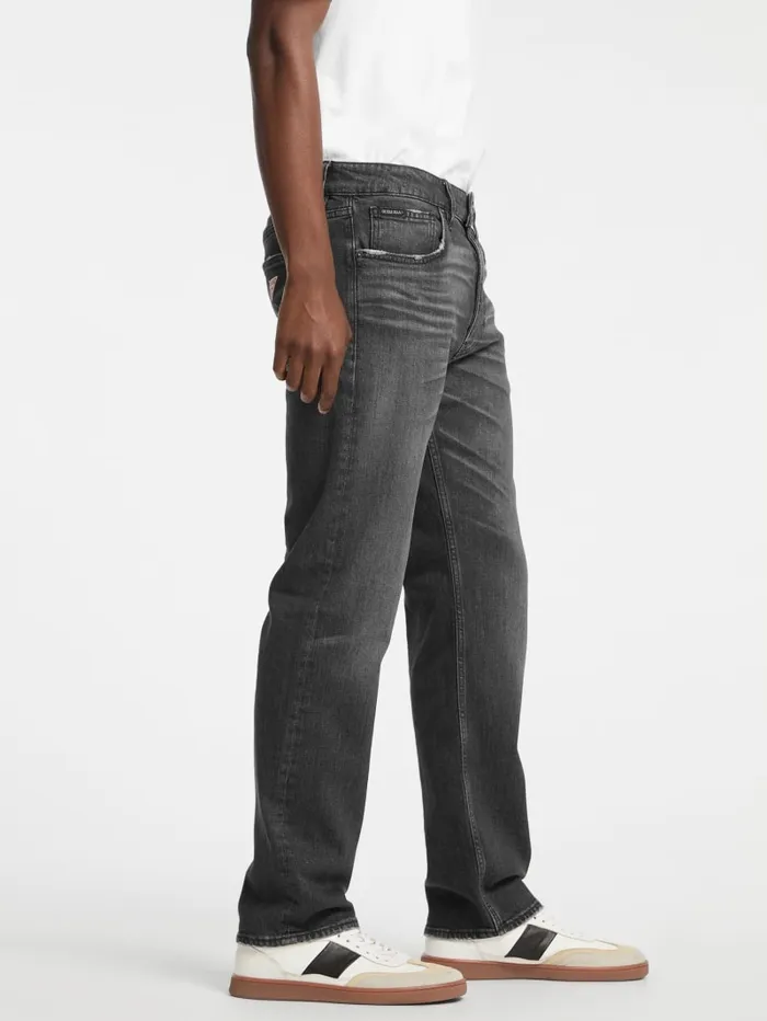 GUESS Jeans and Denim Eco G16 Straight Jeans Black 8211 Men