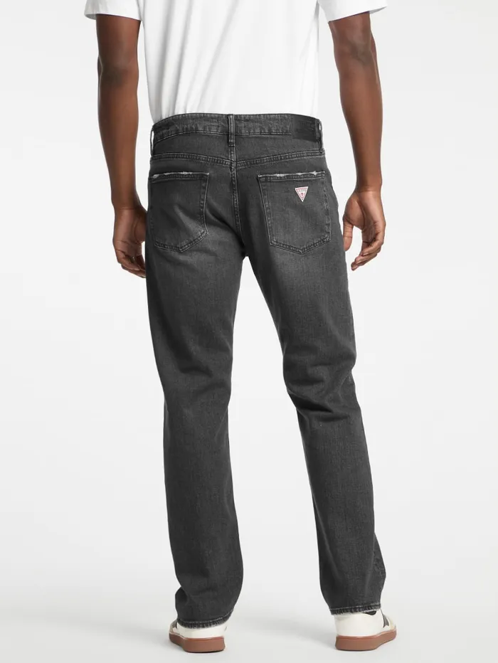 GUESS Jeans and Denim Eco G16 Straight Jeans Black 8211 Men