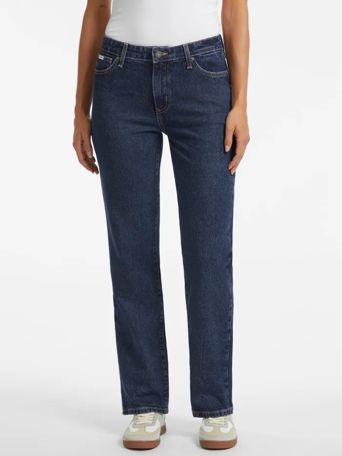 GUESS Jeans and Denim G08 MidRise Straight Jeans Blue 8211 Women