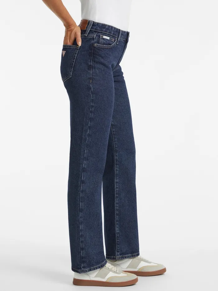 GUESS Jeans and Denim G08 MidRise Straight Jeans Blue 8211 Women