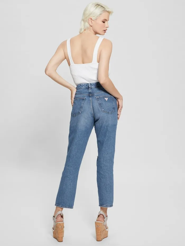 GUESS Jeans and Denim It Girl Distressed Jeans Blue 8211 Women