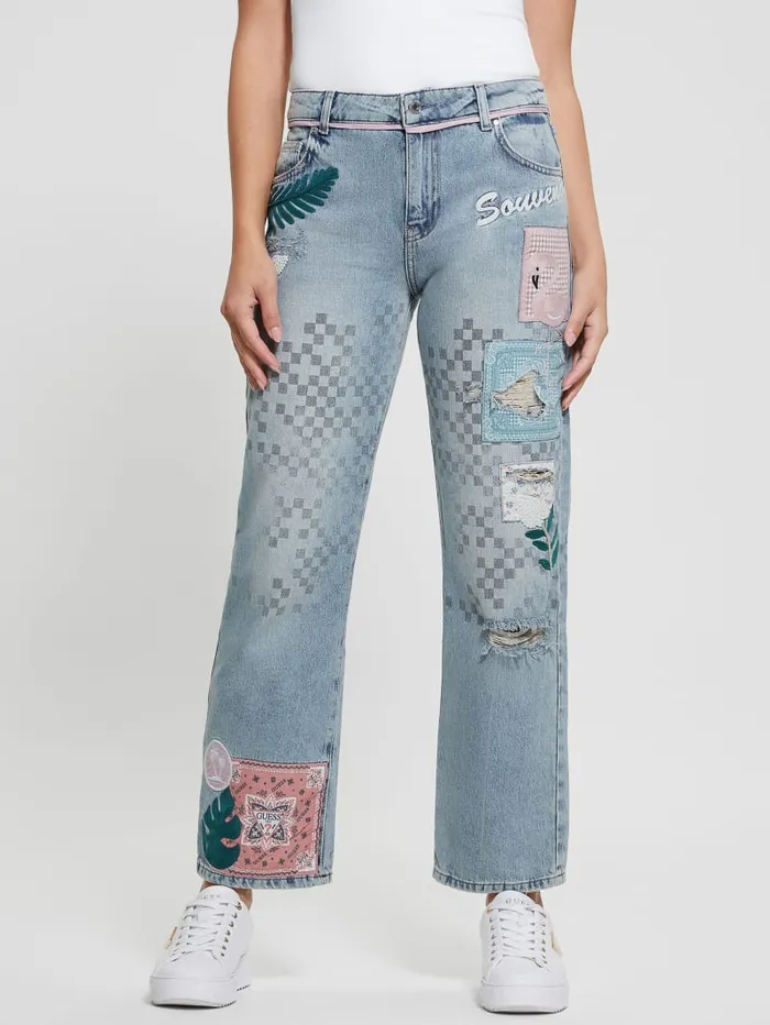 GUESS Jeans and Denim Jil Boyfriend Denim Jeans Blue 8211 Women