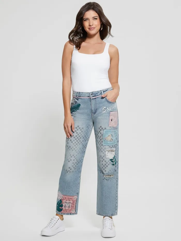 GUESS Jeans and Denim Jil Boyfriend Denim Jeans Blue 8211 Women