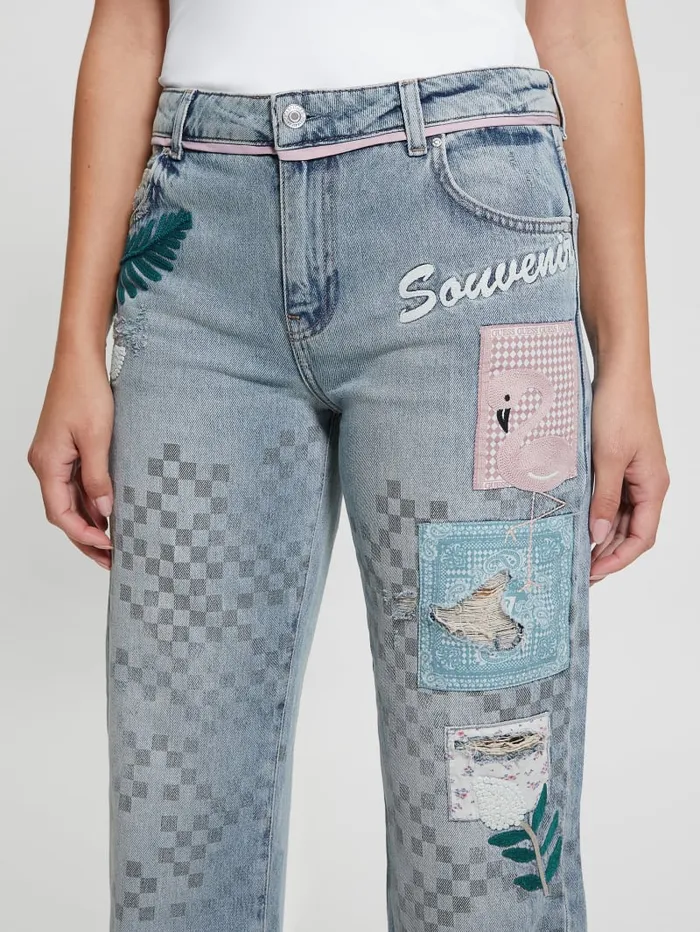 GUESS Jeans and Denim Jil Boyfriend Denim Jeans Blue 8211 Women