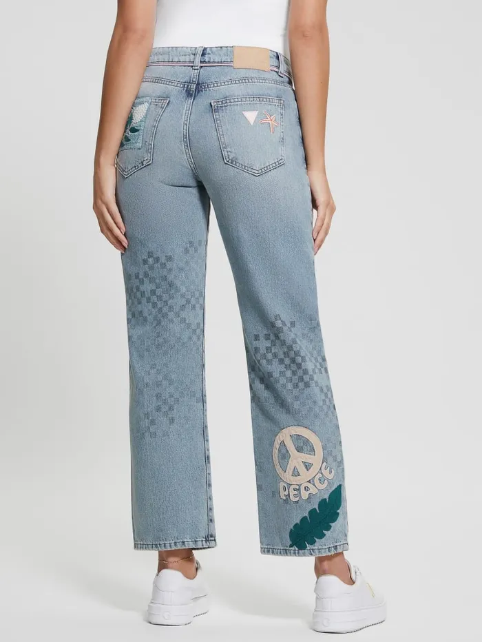 GUESS Jeans and Denim Jil Boyfriend Denim Jeans Blue 8211 Women