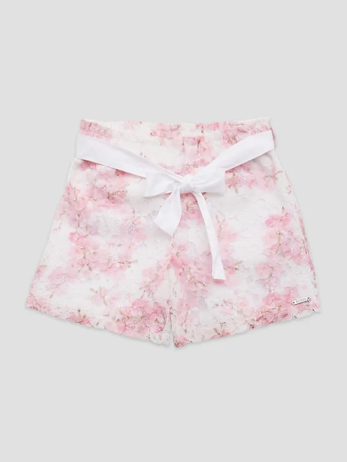 GUESS Little Girl 2 7 Lace Ceremony Shorts 27 Pink 8211 Kids
