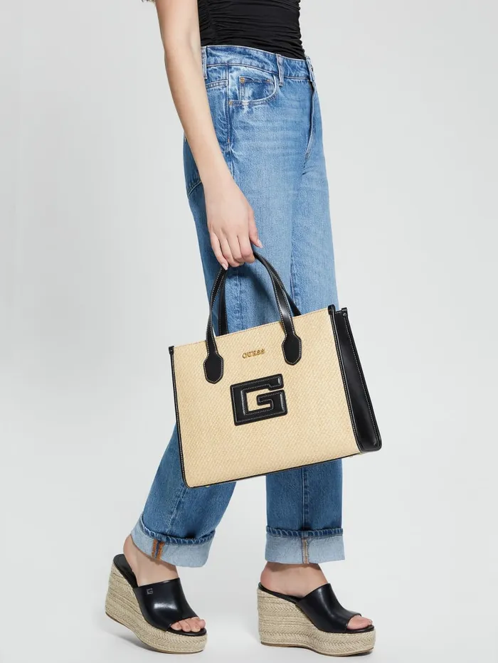 GUESS Logo Bags G Status Tote Black 8211 Unisex
