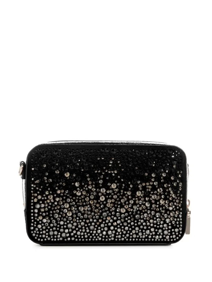 GUESS Mini Bags Lua Rhinestone Mini Crossbody Gold 8211 Unisex