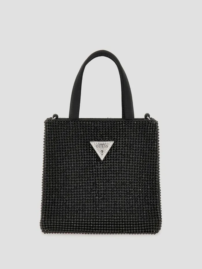 GUESS Mini Bags Sofia Crystal Tote Black 8211 Unisex