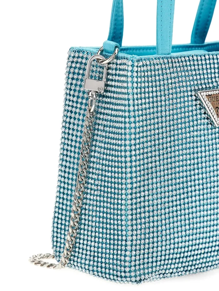 GUESS Mini Bags Sofia Crystal Tote Black 8211 Unisex
