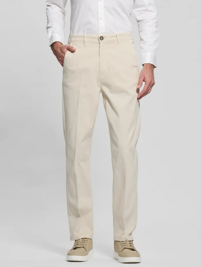 GUESS Pants and Shorts James Chino Pants White 8211 Men