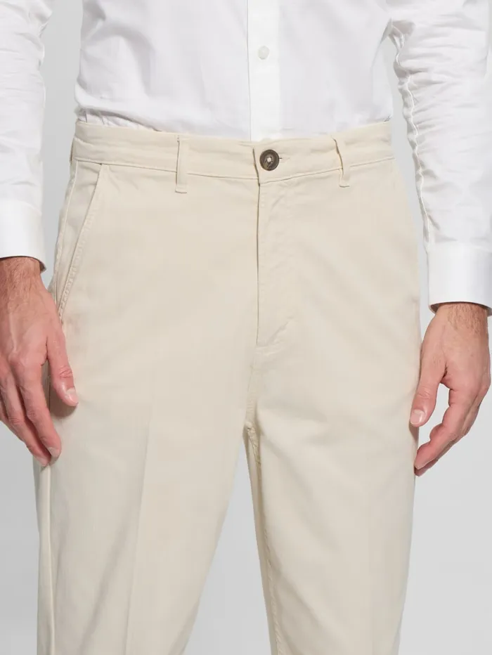 GUESS Pants and Shorts James Chino Pants White 8211 Men