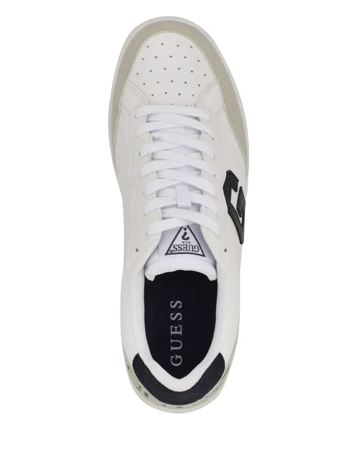 GUESS Sale Barko Logo Sneakers Silver 8211 Women