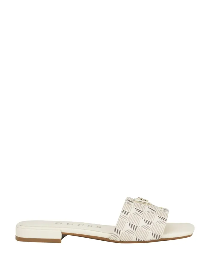 GUESS Sale Tamed Triangle Sandals Pink 8211 Women