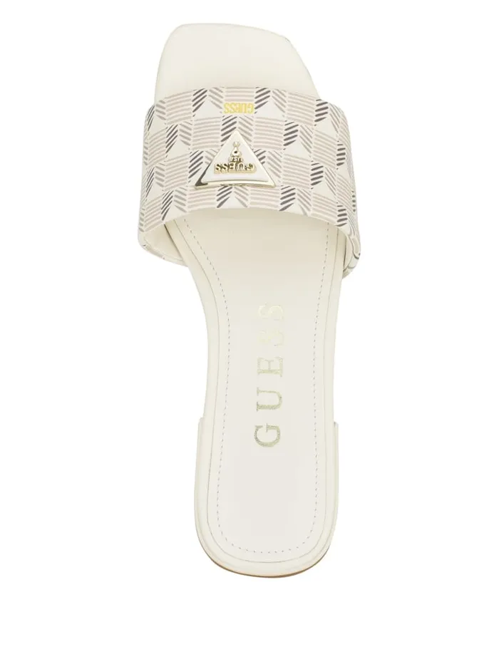 GUESS Sale Tamed Triangle Sandals Pink 8211 Women