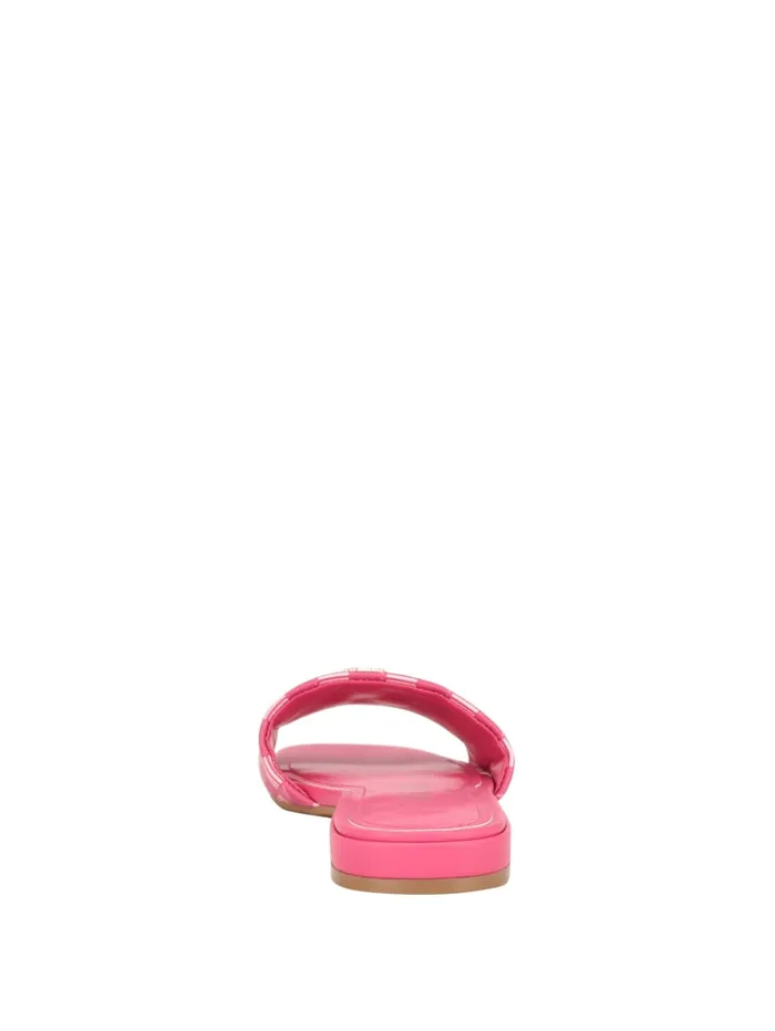 GUESS Sale Tamed Triangle Sandals Pink 8211 Women