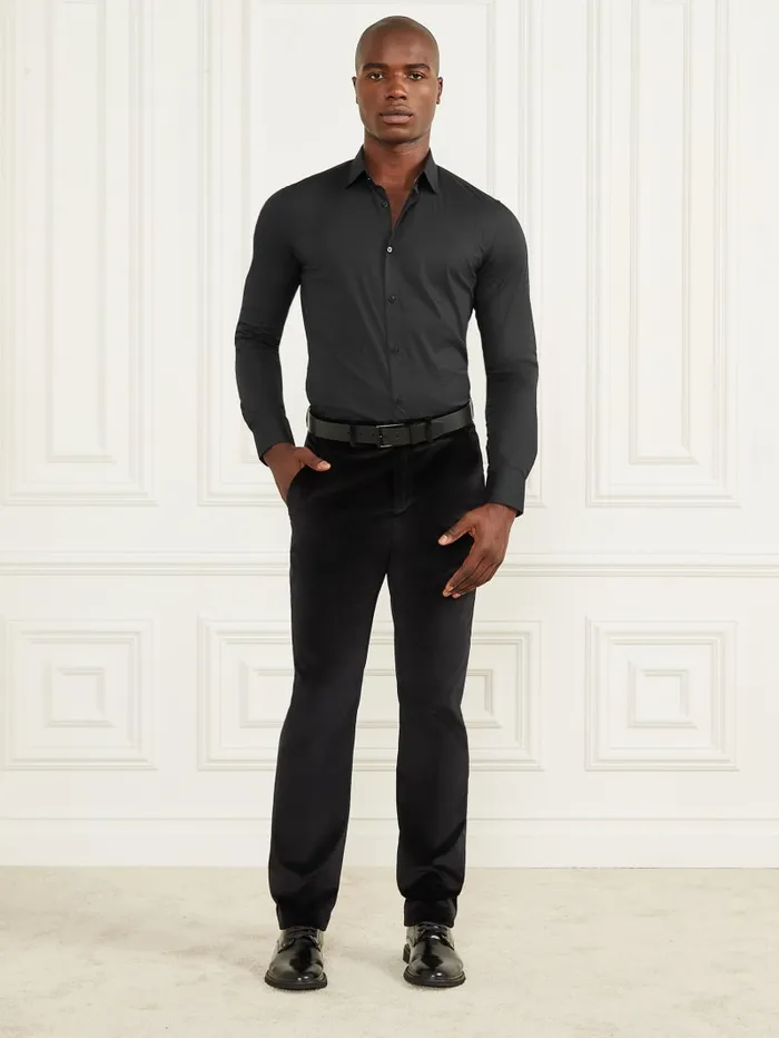 GUESS Shirts Eco Oliver Shirt Black 8211 Men