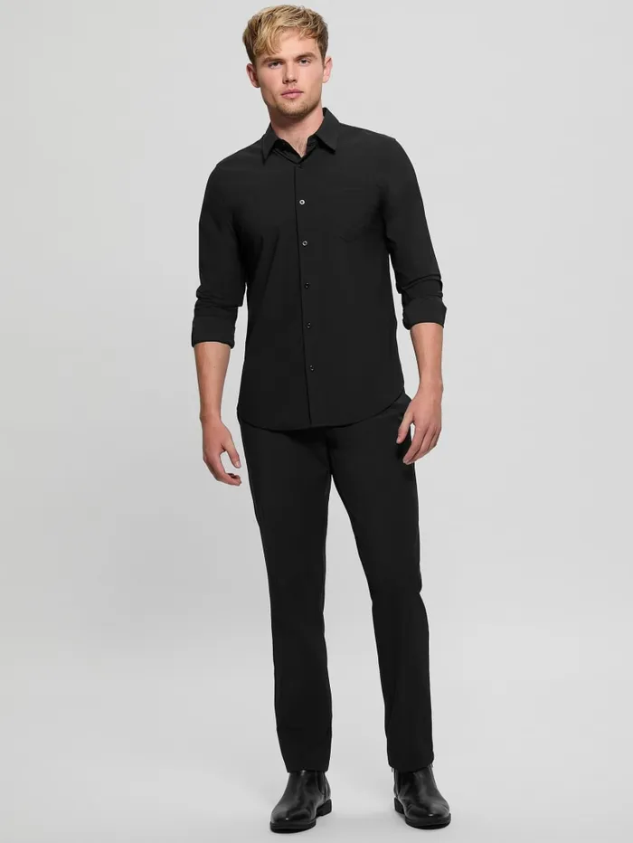 GUESS Shirts Sunset TechStretch Shirt Blue 8211 Men