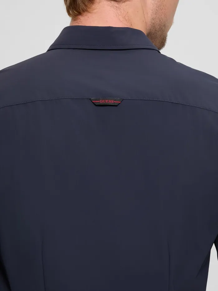 GUESS Shirts Sunset TechStretch Shirt Blue 8211 Men