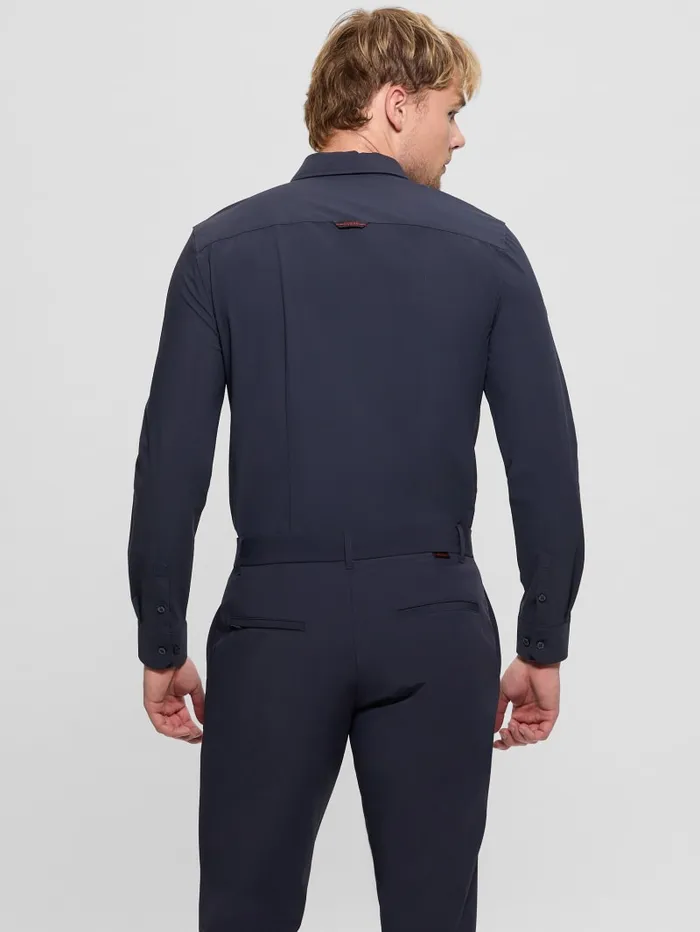 GUESS Shirts Sunset TechStretch Shirt Blue 8211 Men
