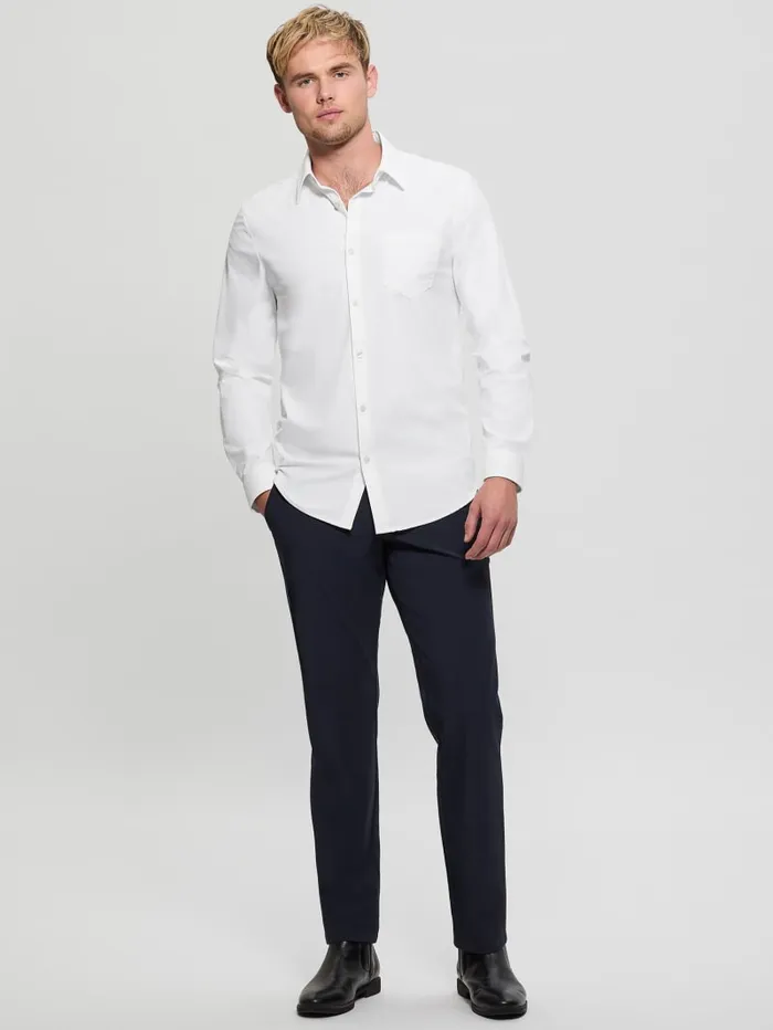 GUESS Shirts Sunset TechStretch Shirt Blue 8211 Men