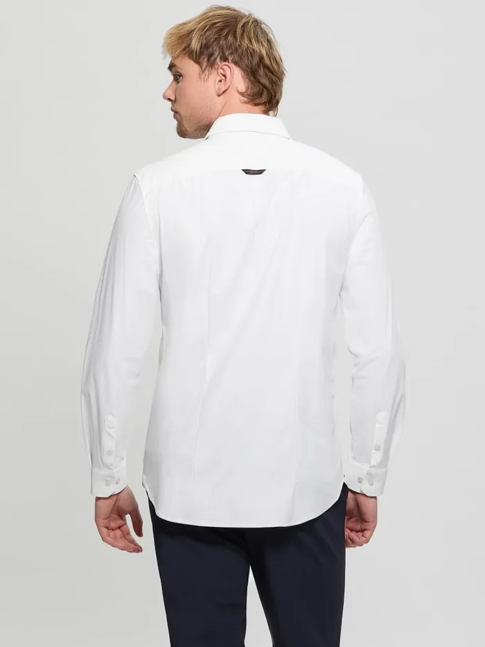 GUESS Shirts Sunset TechStretch Shirt Blue 8211 Men