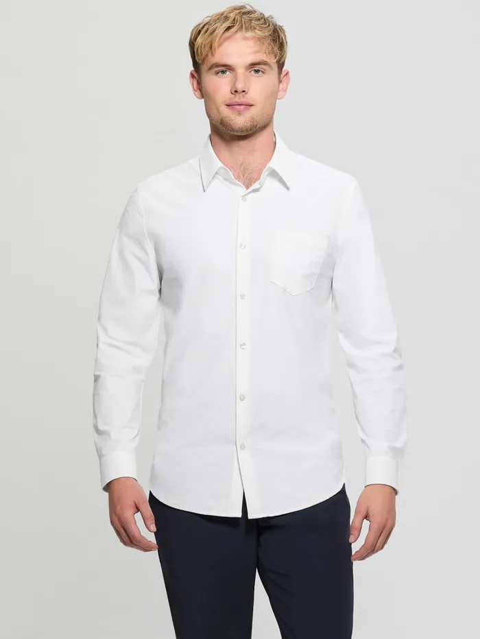 GUESS Shirts Sunset TechStretch Shirt Blue 8211 Men