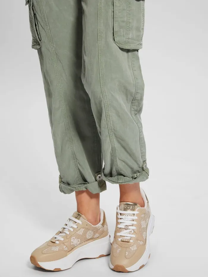 GUESS Shoes Calebb Peony Sneakers Bronze 8211 Women