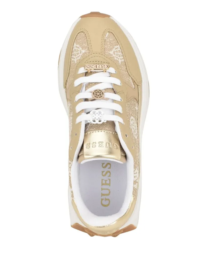 GUESS Shoes Calebb Peony Sneakers Bronze 8211 Women