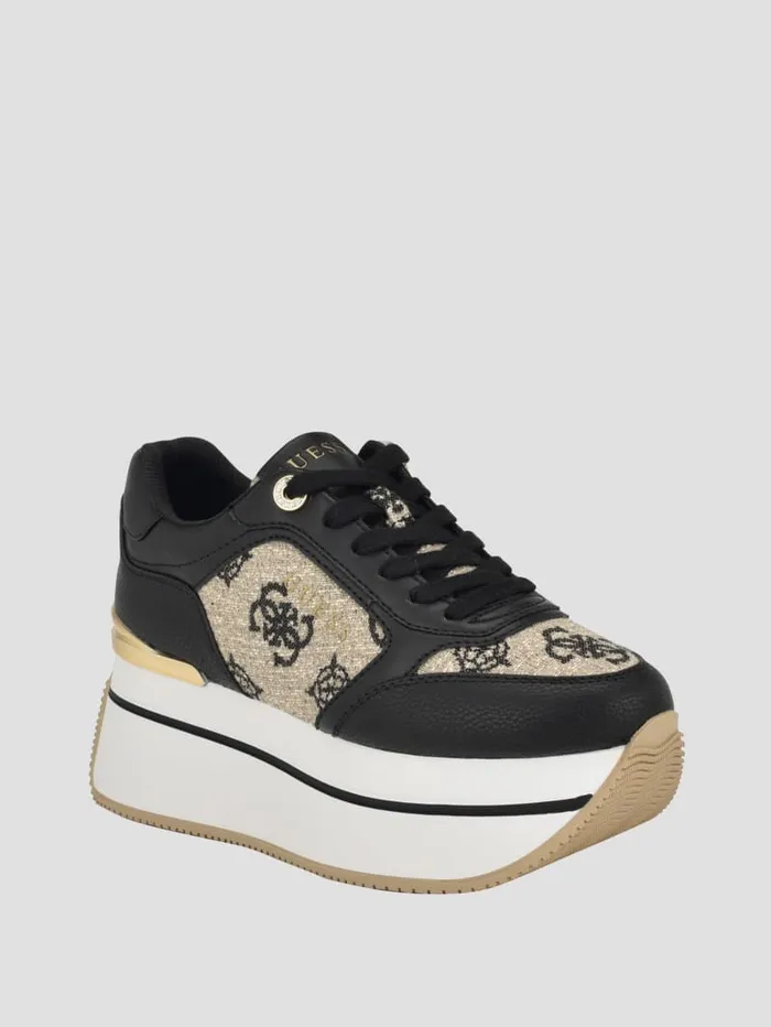 GUESS Shoes Camrio Peony Joggers Black 8211 Women
