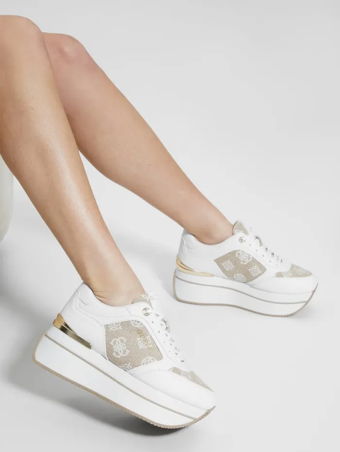 GUESS Shoes Camrio Peony Joggers Black 8211 Women