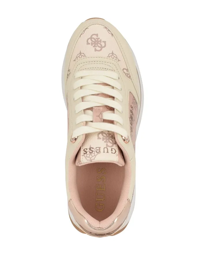 GUESS Shoes Camrio Platform Peony Jogger Sneakers Blackwhite 8211 Women