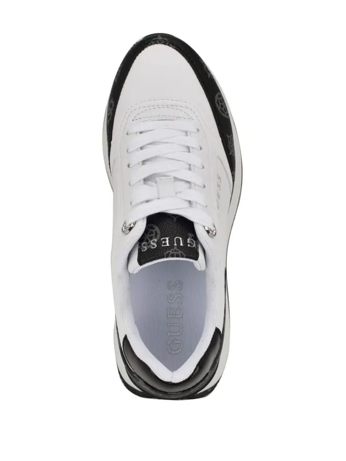 GUESS Shoes Camrio Platform Peony Jogger Sneakers Blackwhite 8211 Women