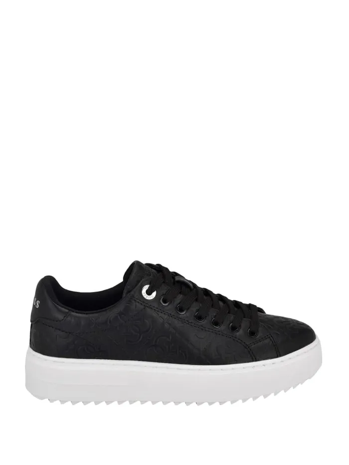 GUESS Shoes Denesa Peony LowTop Sneakers Brown 8211 Women